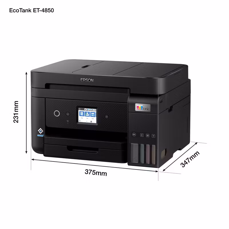 Epson EcoTank ET-4850 Inkjet A4 4800 x 1200 DPI 33 ppm Wi-Fi
