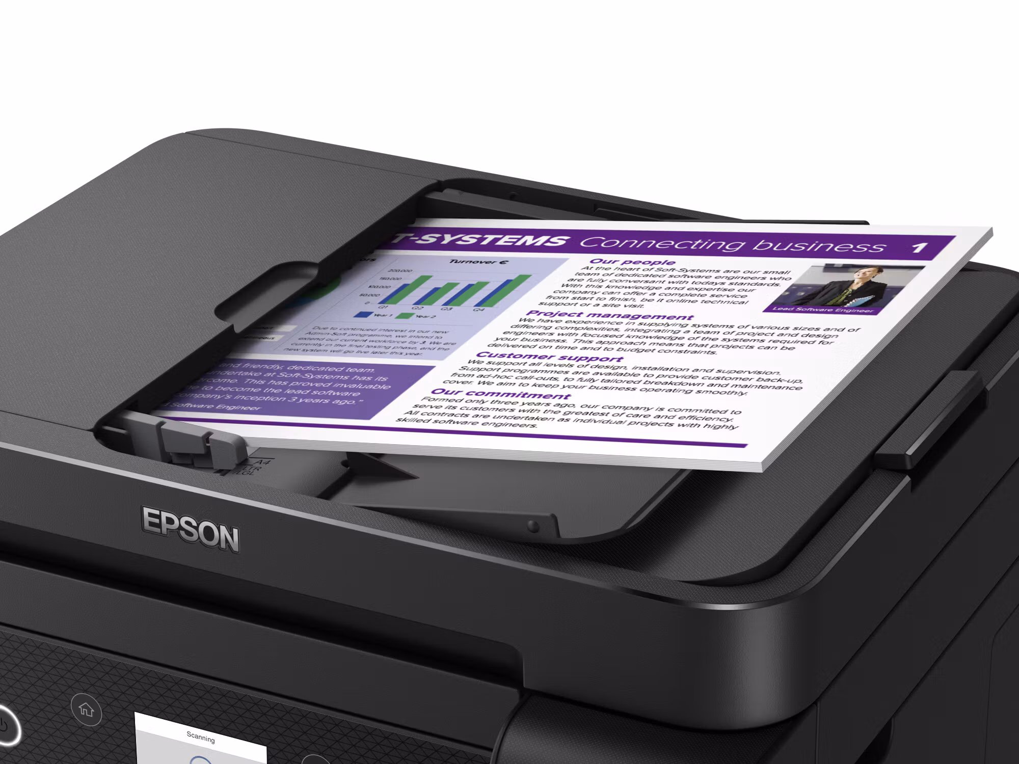 Epson EcoTank ET-3850 Inkjet A4 4800 x 1200 DPI 33 ppm Wi-Fi