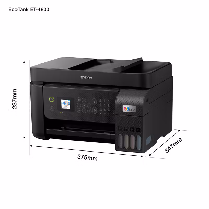 Epson EcoTank ET-4800 Inkjet A4 5760 x 1440 DPI 33 ppm Wi-Fi