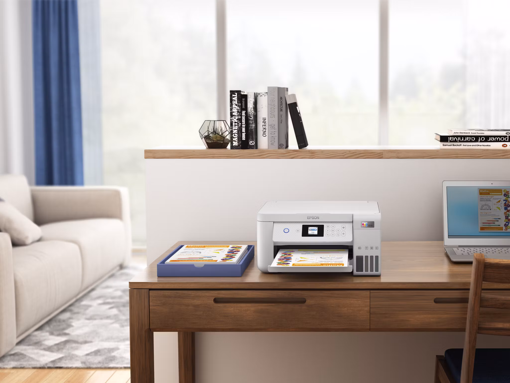 Epson EcoTank ET-2856 Inkjet A4 5760 x 1440 DPI 33 ppm Wi-Fi
