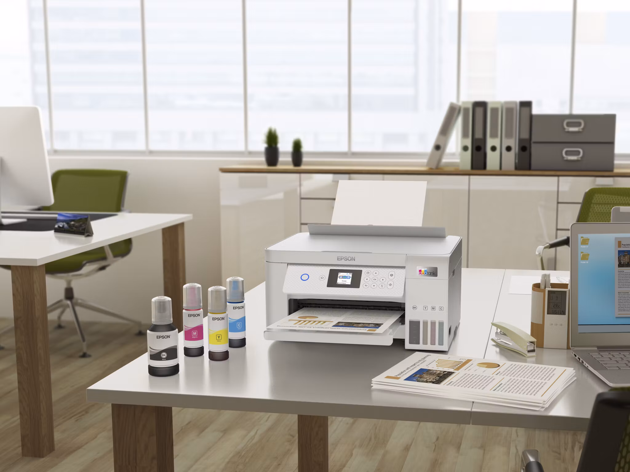 Epson EcoTank ET-2856 Inkjet A4 5760 x 1440 DPI 33 ppm Wi-Fi