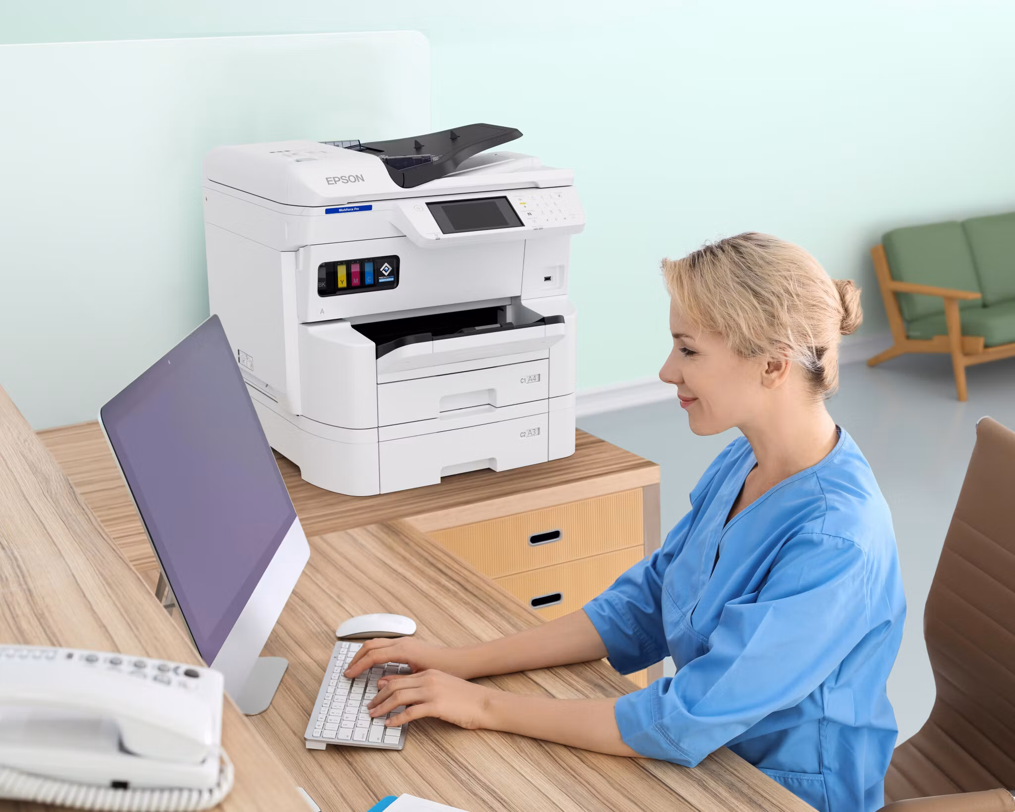 Epson WorkForce Pro EM-C7100DWF Inkjet A3+ 4800 x 1200 DPI 35 ppm Wi-Fi
