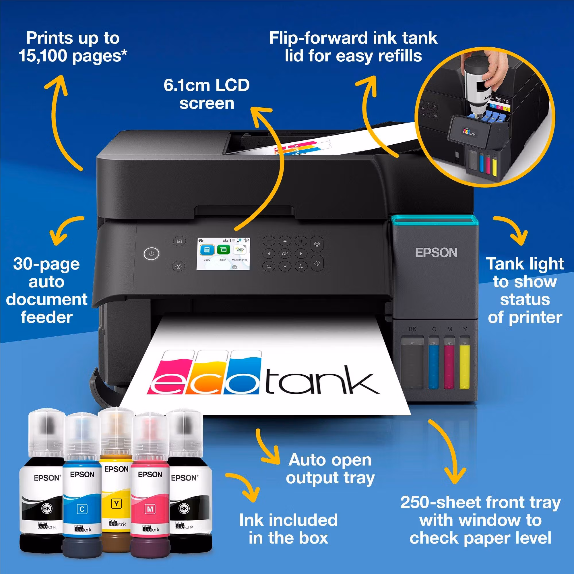 Epson EcoTank L6370 A4 4800 x 1200 DPI Wi-Fi