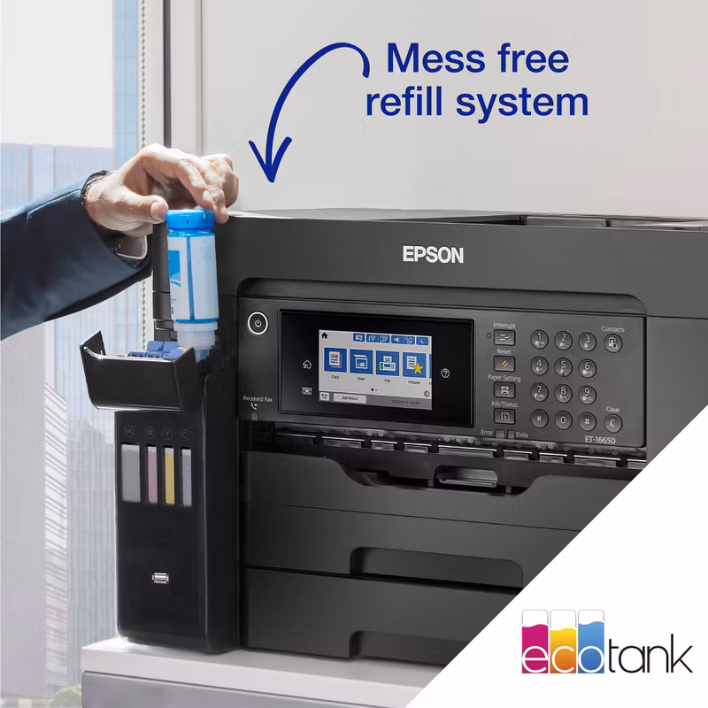 Epson EcoTank ET-16655 Inkjet A3 4800 x 1200 DPI 32 ppm Wi-Fi