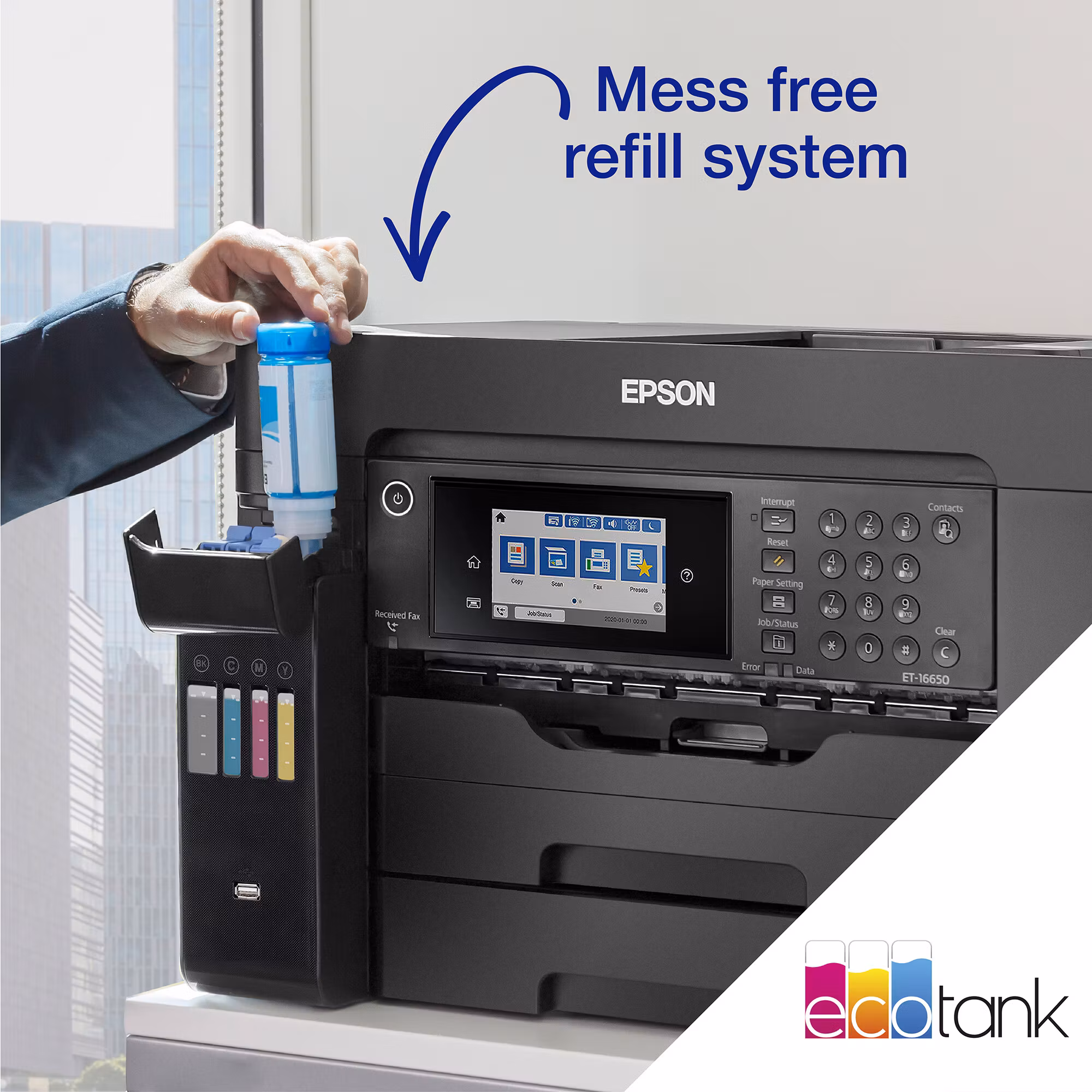 Epson EcoTank ET-16605 Inkjet A3 4800 x 2400 DPI 32 ppm Wi-Fi