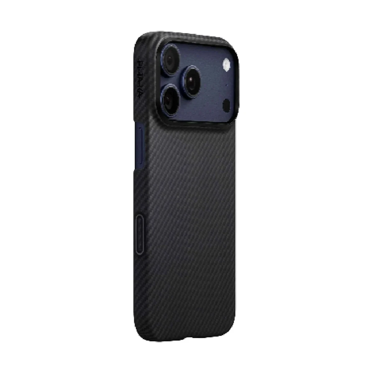 Pitaka Edge MagSafe-fodral för iPhone 17 Pro svart/grå