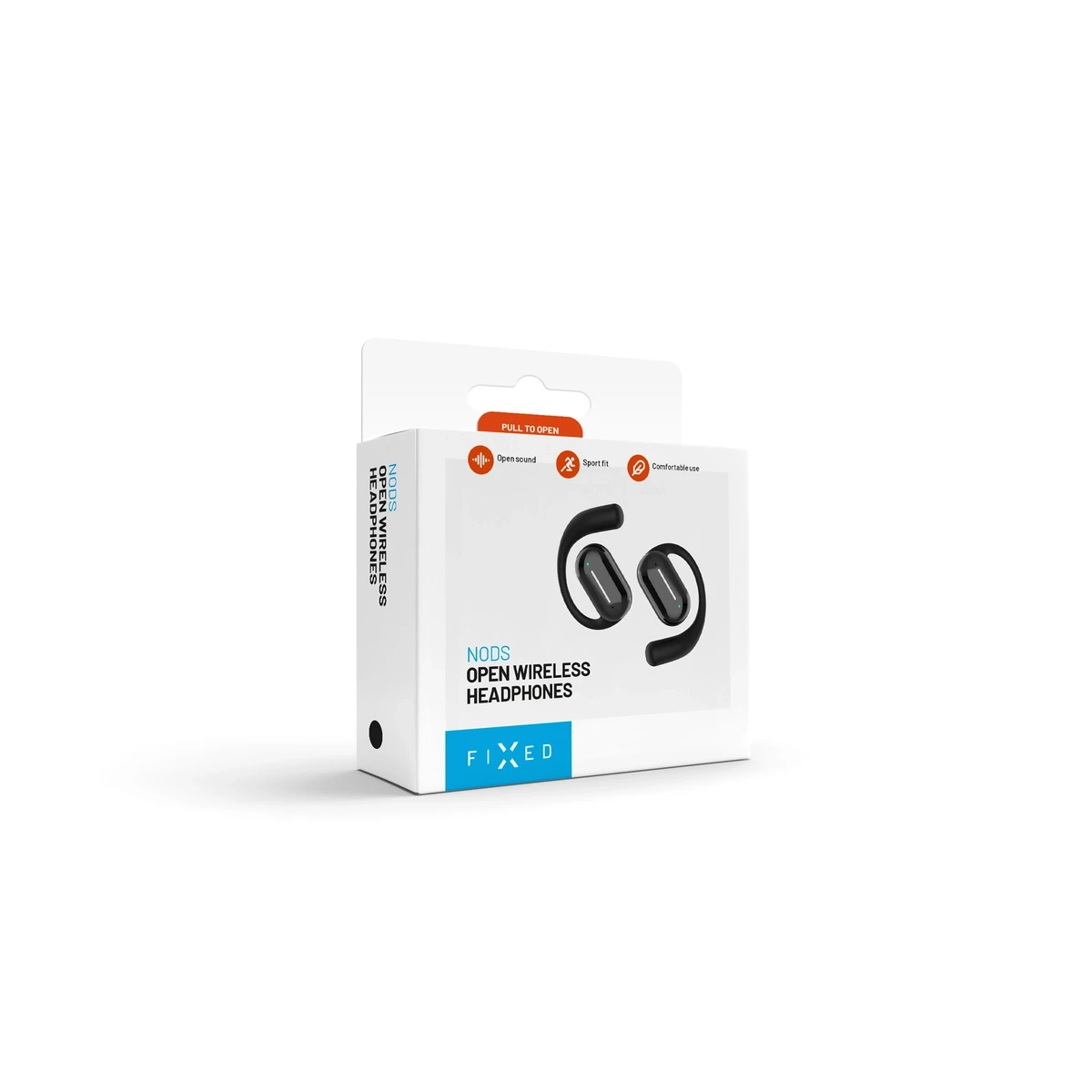 FIXED Nods trådlöst headset IPX5 BT5.3 Svart