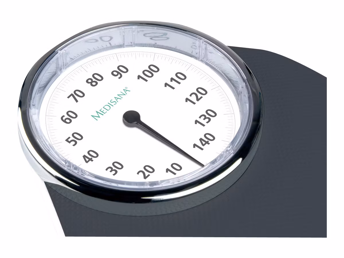 MEDISANA Analog Badrumsvåg upp till 150 kg