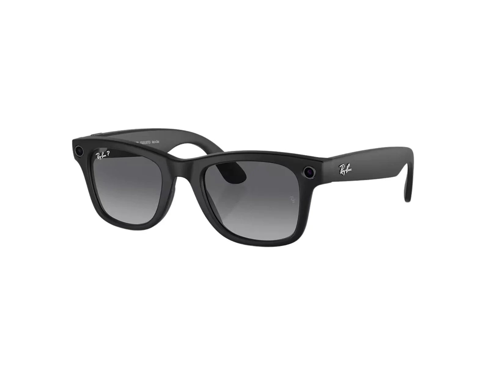 Ray-Ban Meta Wayfarer Smarta Solglasögon Black Med Grafit Linser