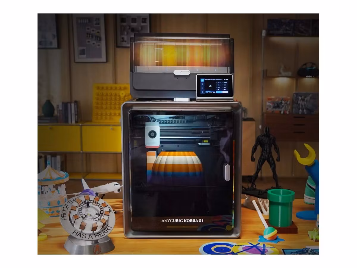 ANYCUBIC Kobra S1 Combo 3D-skrivare