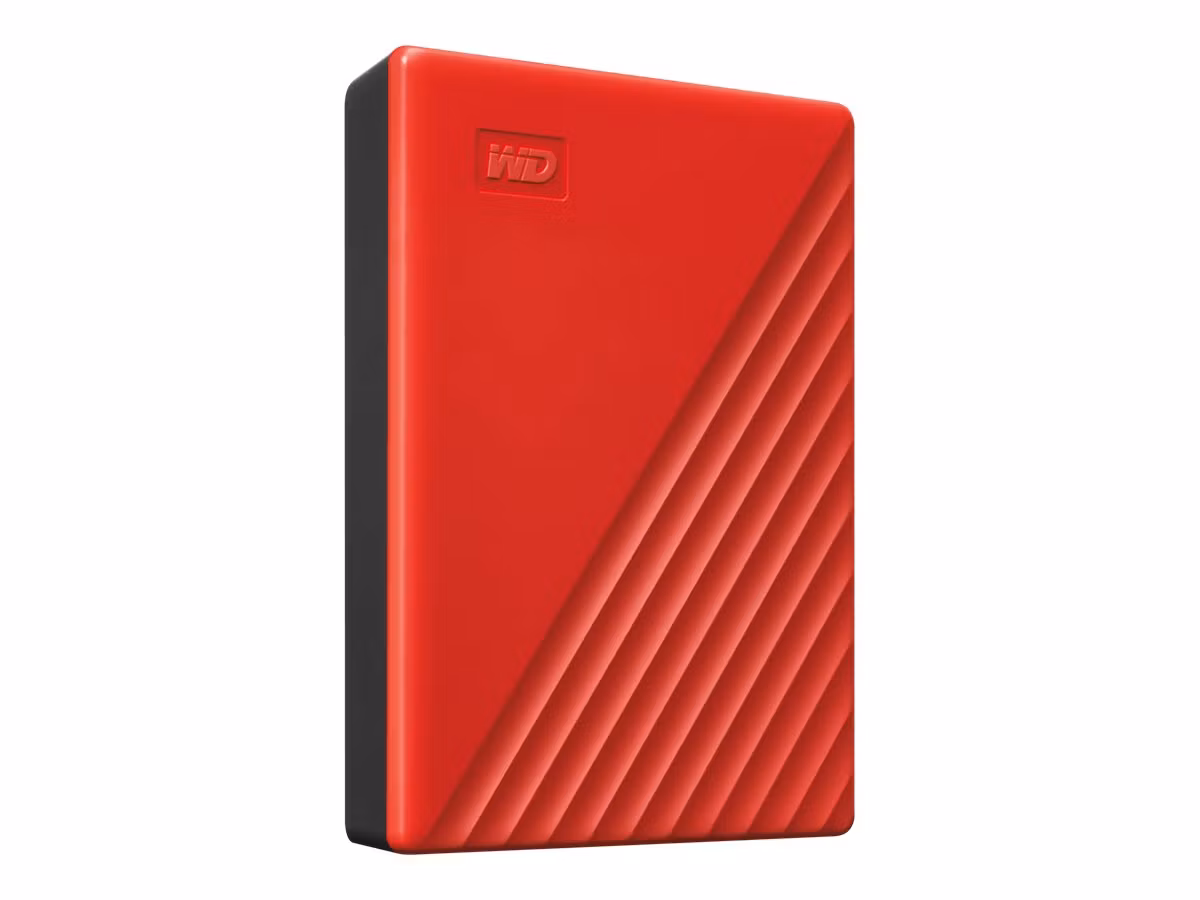 WD My Passport WDBPKJ0040BRD 4TB Hårddisk USB 3.2 Gen 1