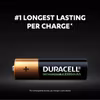 Duracell 2500 mAh NiMH Uppladdningsbara AA-batterier 4-pack