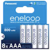 Panasonic Eneloop batterier (AAA, 8-pack)