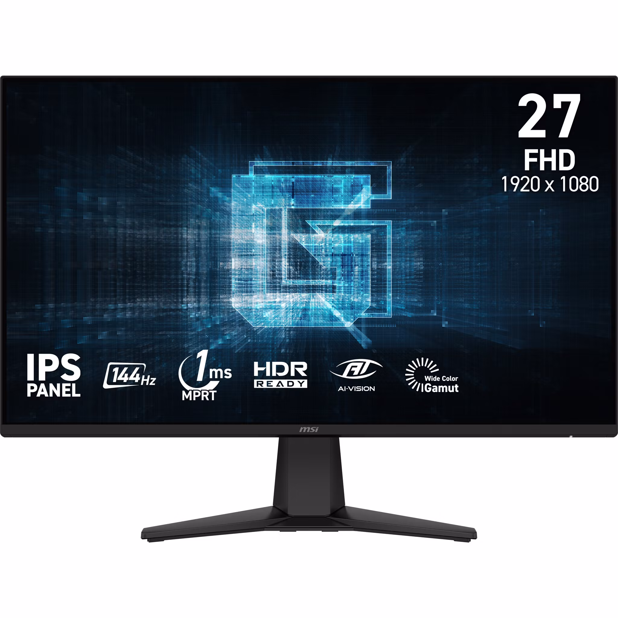 MSI G275L E14 27" IPS 1920 x 1080 (Full HD) HDMI DisplayPort 144 Hz Monitor