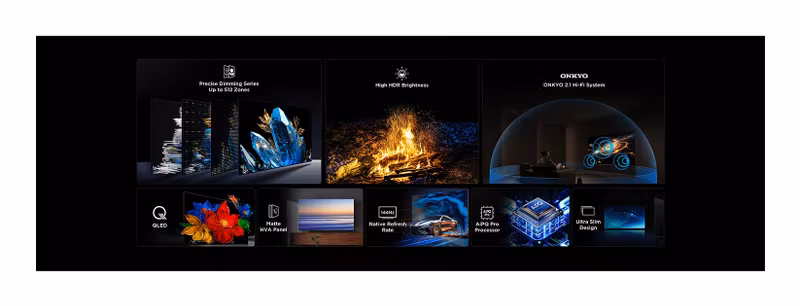 TCL C69 50C69K TV 127 cm (50") 4K Ultra HD Smart TV Wi-Fi Metallic