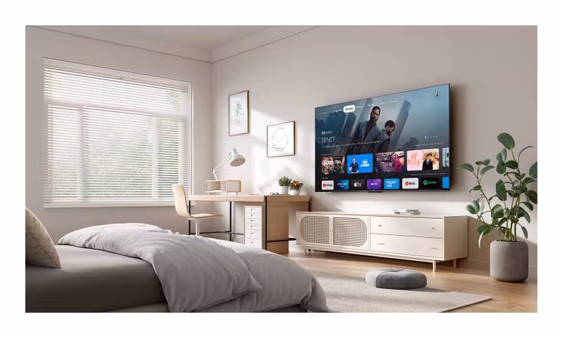 TCL P6K 43P6K TV 109,2 cm (43") 4K Ultra HD Smart TV Wi-Fi Metallic