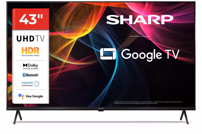 Sharp 43HL4265E TV 43" 4K Ultra HD Smart TV Wi‑Fi Svart