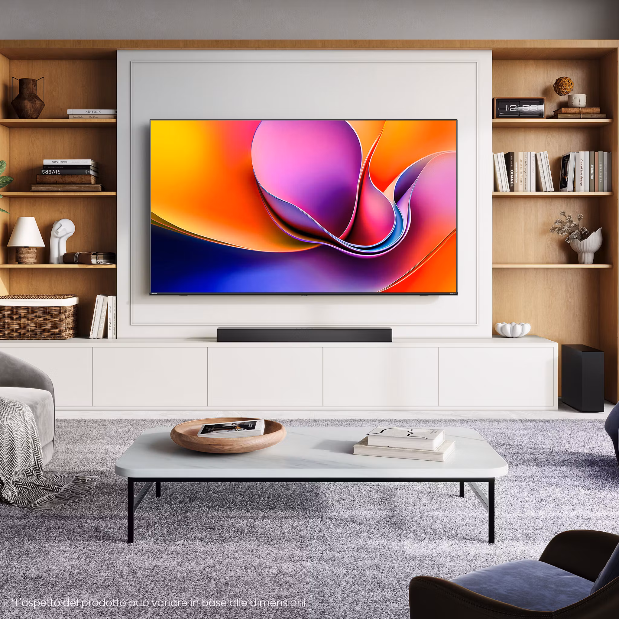 Hisense 55A6Q TV 139,7 cm (55") 4K Ultra HD Smart TV Wi-Fi Black 300 cd/m²