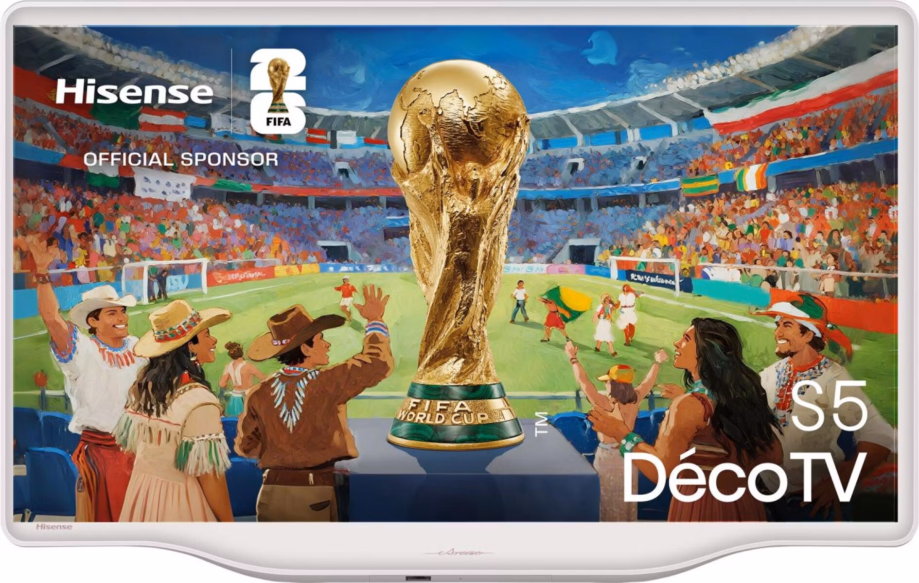 Hisense 32S5Q 32" Full HD Smart TV Wi-Fi Silver/White