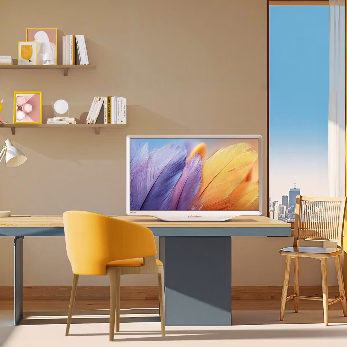 Hisense 32S5Q 81,3 cm (32") Full HD Smart TV Wi-Fi Silver, White