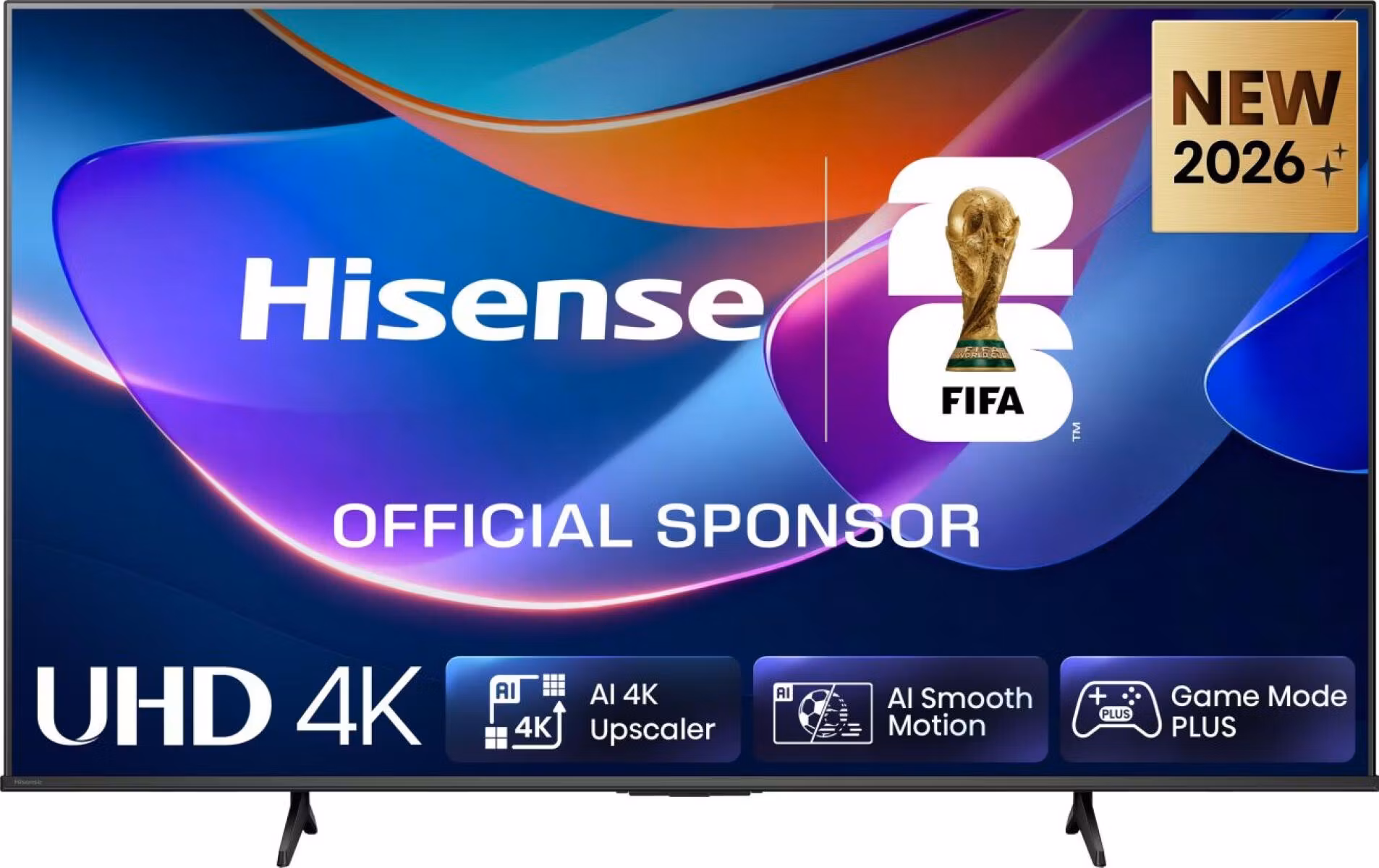 Hisense 43A6S 109,2 cm (43") 4K Ultra HD Smart TV Wi-Fi Black