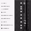 Hisense 43E7S PRO 109,2 cm (43") UHD+ Smart TV Wi-Fi Svart 300 cd/m²