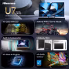Hisense 55U7SE 139,7 cm (55") 4K Ultra HD smart TV Wi-Fi svart