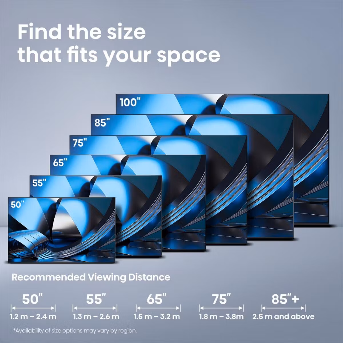 Hisense 55U7SE 139,7 cm (55") 4K Ultra HD smart TV Wi-Fi svart