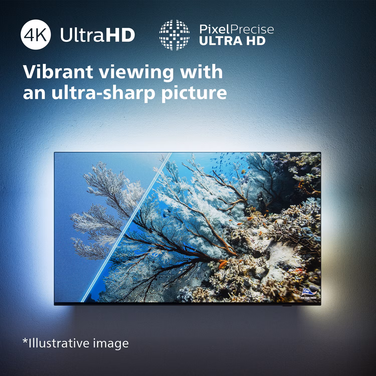 Philips 8000 series 50PUS8309/12 TV 127 cm (50") 4K Ultra HD Smart TV Wi-Fi Svart 350 cd/m²