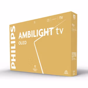 Philips Ambilight 48OLED760/12 TV 121,9 cm (48") 4K Ultra HD Smart TV Wi-Fi Grå