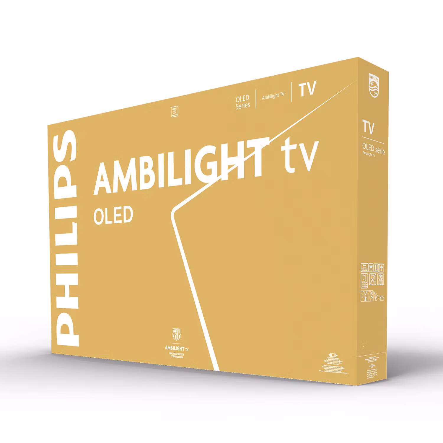 Philips 55OLED910/12 TV 139,7 cm (55") 4K Ultra HD Smart TV Wi-Fi Metallic