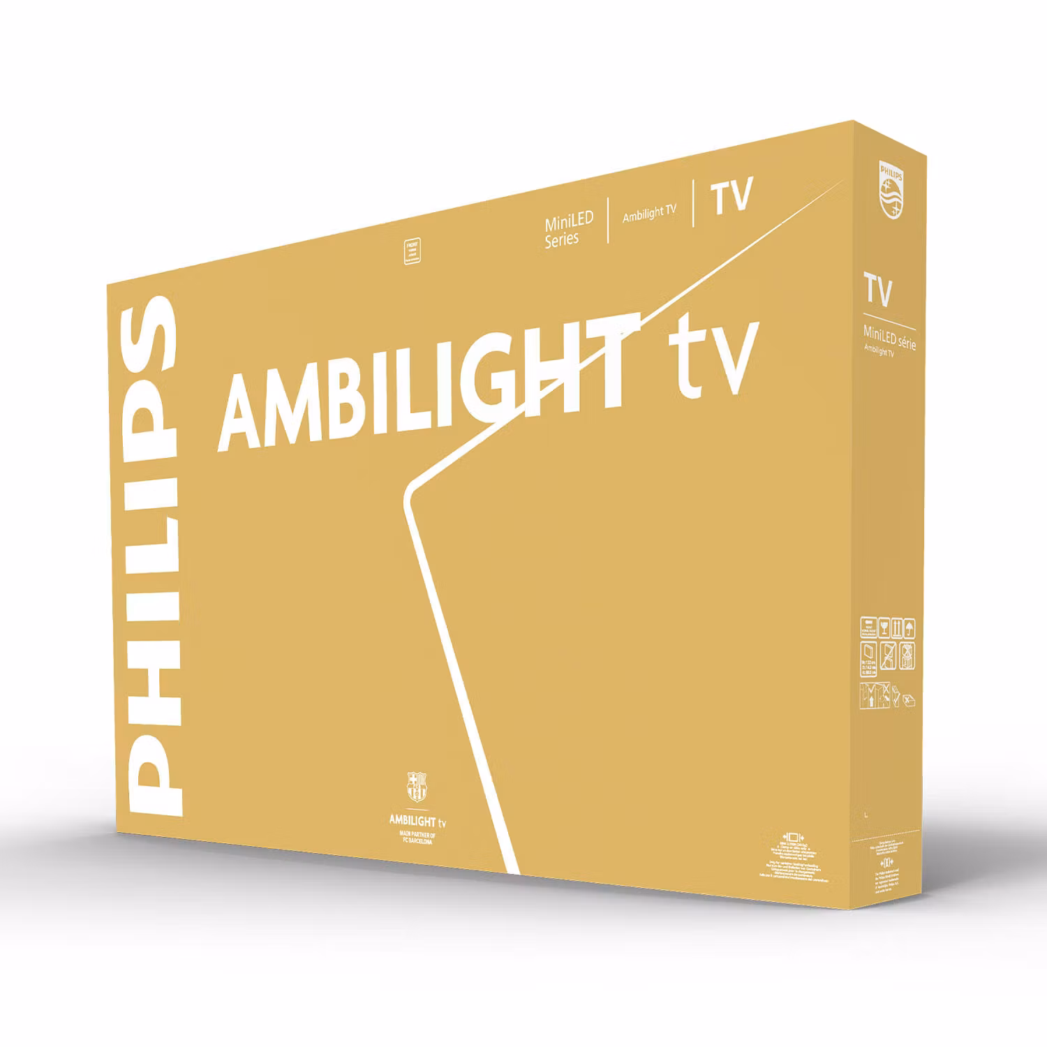 Philips 55MLED920 139,7 cm (55") 4K Ultra HD Smart TV Wi-Fi Svart