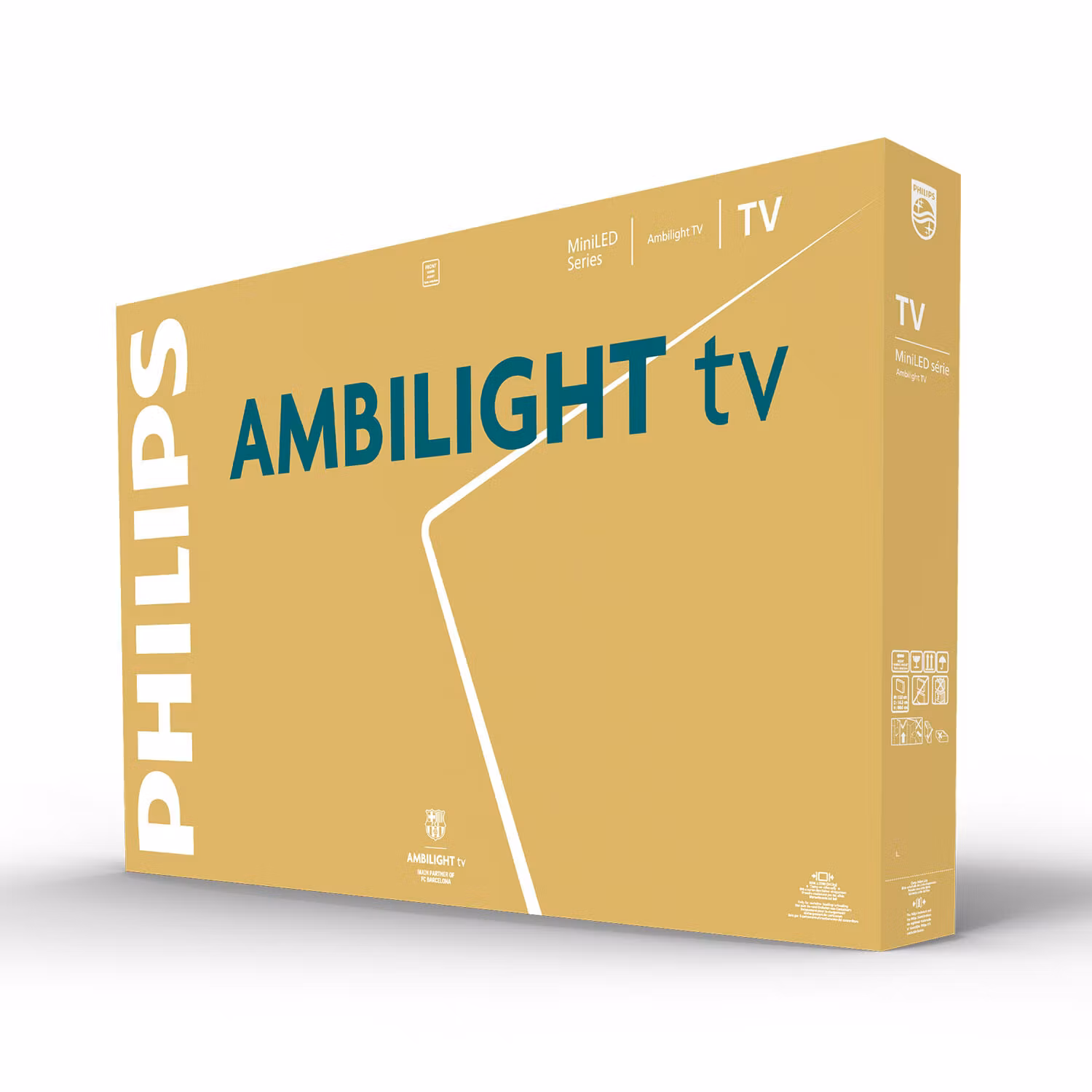 Philips 55MLED920 139,7 cm (55") 4K Ultra HD Smart TV Wi-Fi Svart