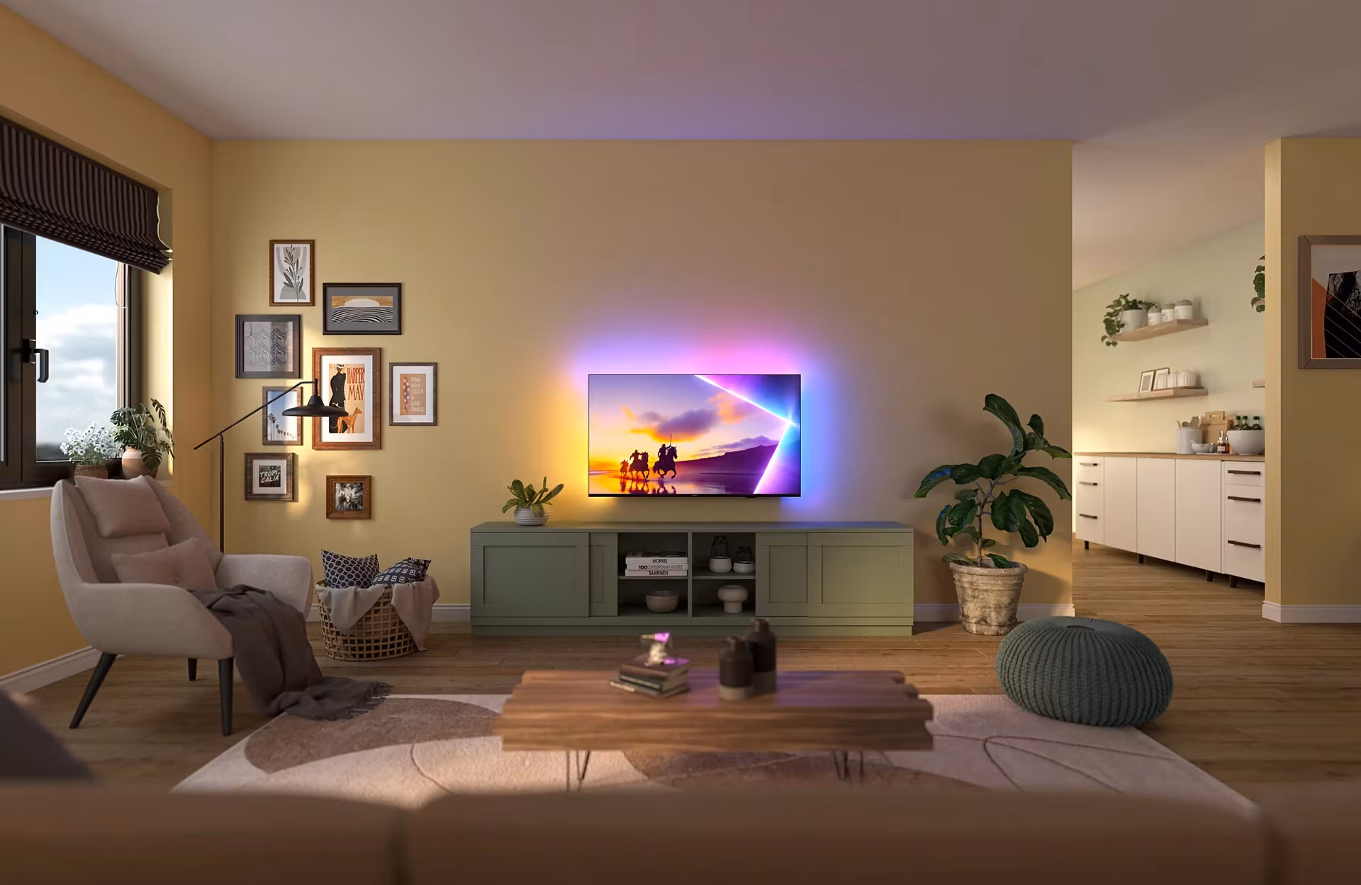 Philips 43PUS8450/12 TV 109,2 cm (43") 4K Ultra HD Wi-Fi Svart