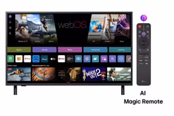 LG QNED 43QNED82A3B TV 43" 4K Ultra HD LED-bakbelyst LCD TV QNED AI Smart TV Wi-Fi