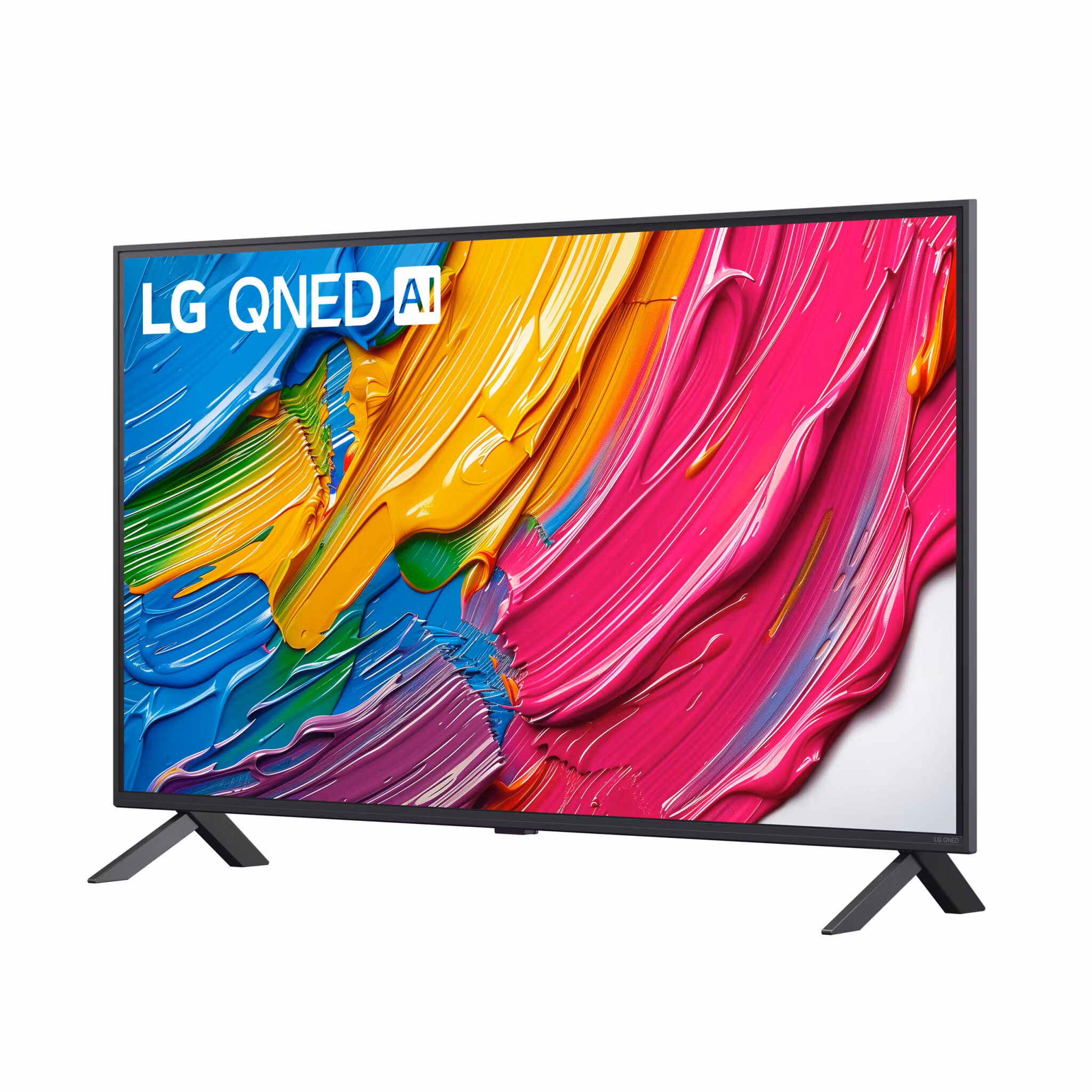 LG QNED AI 43QNED80A6A 109,2 cm (43") 4K Ultra HD Smart TV Wi‑Fi Svart
