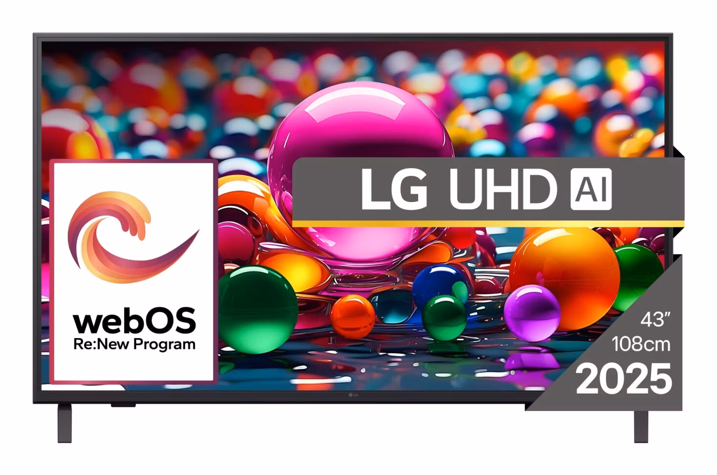 LG 43UA74003LB TV 43" 4K Ultra HD Smart TV Wi-Fi