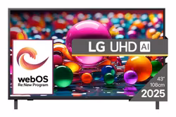 LG 43UA74003LB TV 43" 4K Ultra HD Smart TV Wi-Fi