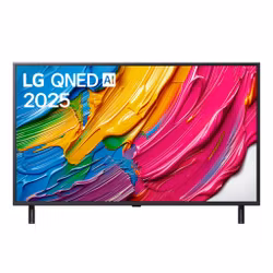 LG QNED AI 43QNED80A6A 43" 4K Ultra HD Edge‑LED Smart TV Wi‑Fi Svart