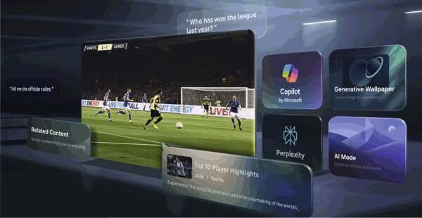 Samsung QE55LS03HA 139,7 cm (55") 4K Ultra HD Smart TV Wi-Fi svart
