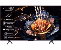 TCL C69 50C69K 50" 4K Ultra HD Smart TV Wi-Fi Metallic