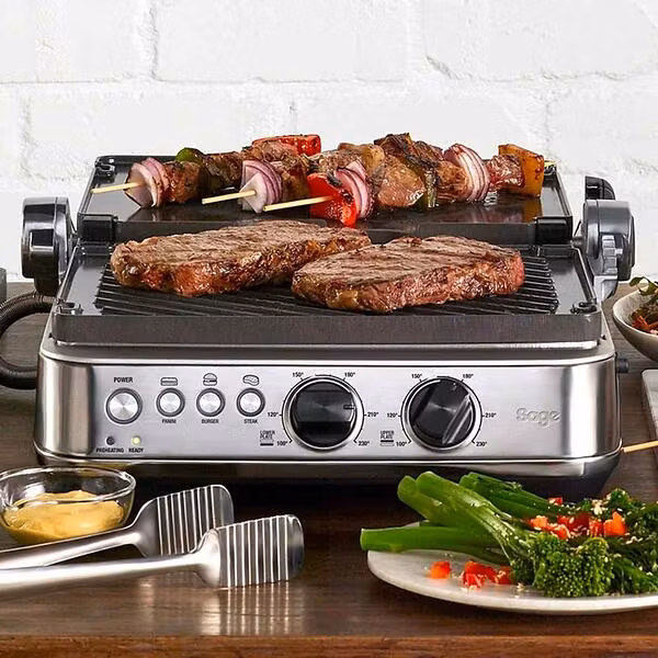 Sage SGR700BSS4EEU1 BBQ & Press grill Borstat rostfritt stål