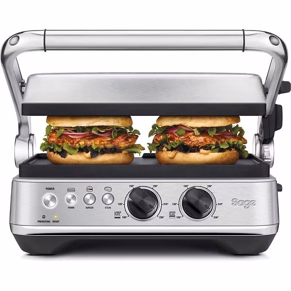Sage SGR700BSS4EEU1 BBQ & Press grill Borstat rostfritt stål