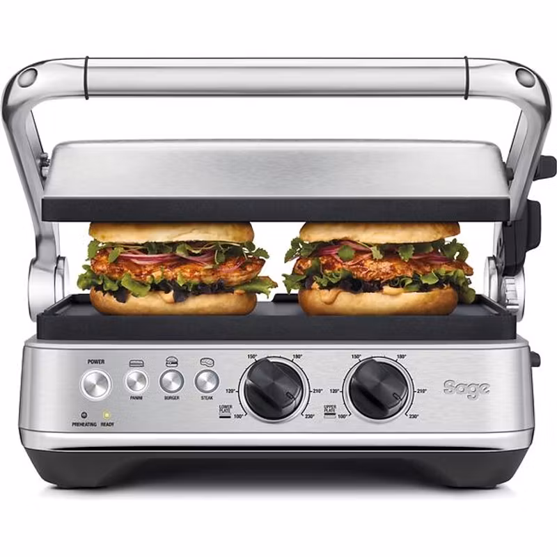 Sage SGR700BSS4EEU1 BBQ & Press grill Borstat rostfritt stål