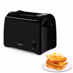 Krups Proaroma KH1518 6 brödrost, 2 skivor, 850 W, svart