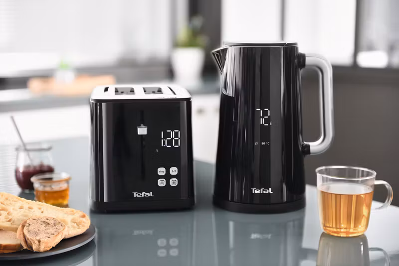 Tefal TT6408 7 brödrost, 2 skivor, 850 W, svart