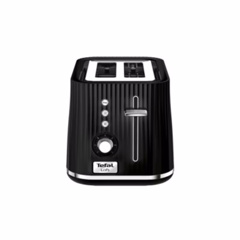 Tefal Loft 2S TT761838 brödrost, 2 skivor, svart