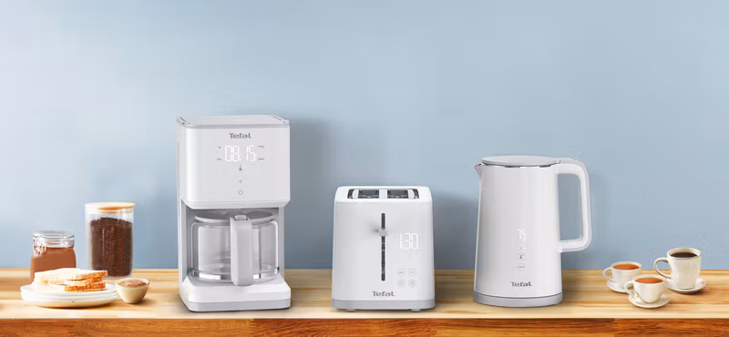 Tefal Sense TT6931 brödrost, 2 skivor, 850 W, vit