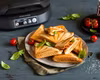 Rommelsbacher Sandwich Maker ST 1800, smörgåsgrill (skiffergrå)