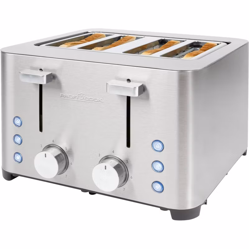 ProfiCook PC-TA 1252, brödrost (rostfritt stål)